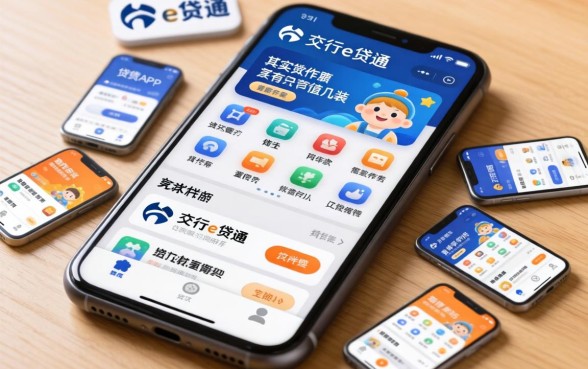 我翻烂了手机里几十个借贷app，发现交行e贷通app一样的贷款软件其实只有这几款值得装