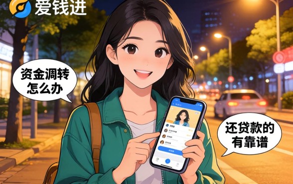 深夜急需资金周转怎么办?类似爱钱进一样的贷款软件还有哪些靠谱选择?