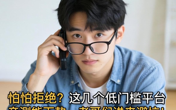 手头紧想借钱但怕被拒？这几个低门槛平台亲测能下款，老哥们进来避坑！