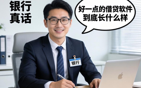 银行经理说真话：好一点的借钱软件到底长什么样？