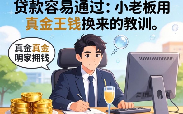 网上哪个贷款容易通过?小老板用真金白银换来的教训