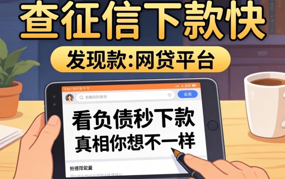 我试了那些不查征信下款快的网贷平台，发现不看负债秒下款的真相和你想的不一样