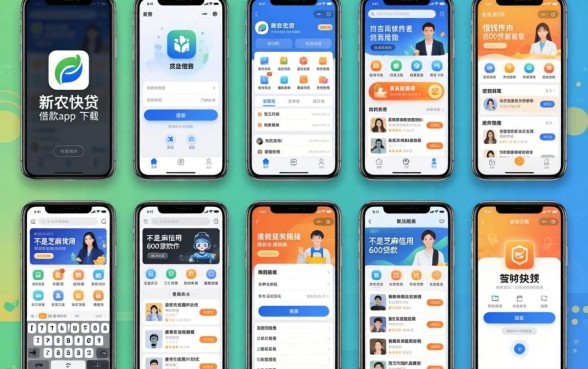 我试了十几款App，发现像新农快贷借款app下载一样安全的借钱软件竟然不是芝麻信用600贷款软件