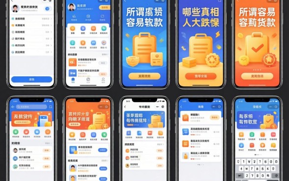 我试了十几个平台，发现那些所谓容易贷款的软件有哪些真相让人大跌眼镜