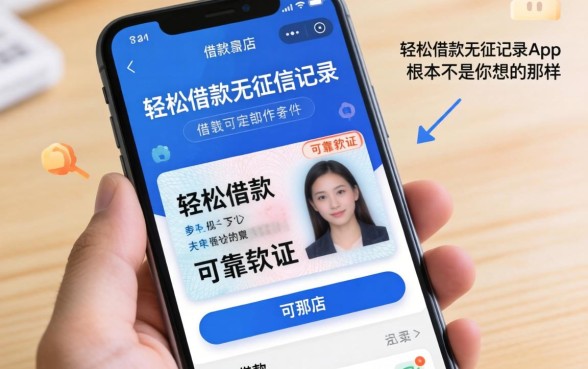 我试了手机上身份证借钱可靠软件有哪些,发现轻松借款无征信记录的app根本不是你想的那样