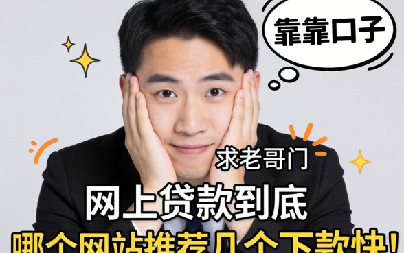 最近手头紧想找个靠谱口子，网上贷款到底哪个网站最好？求老哥们推荐几个下款快的！