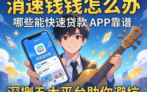 急需用钱怎么办?哪些能快速贷款的app靠谱?深扒五大平台助你避坑