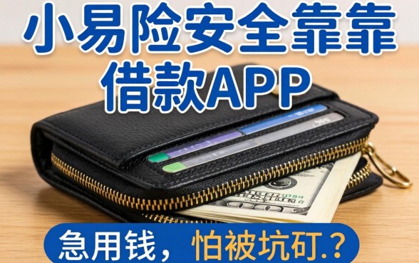 有没有像小易钱包那样安全靠谱的借款APP?急用钱怕被坑求推荐!