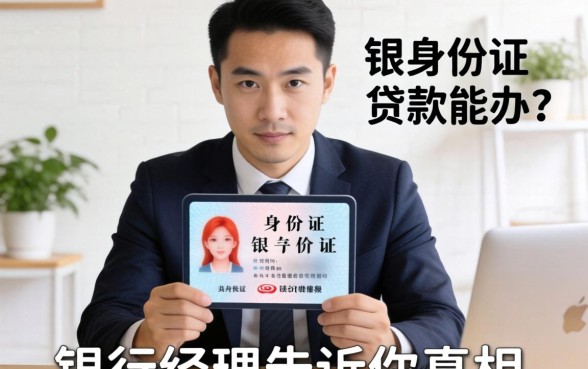 没身份证的贷款能办吗?银行经理告诉你真相