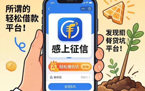 我试了那些不上征信的网贷平台，发现所谓的轻松借款背后全是坑