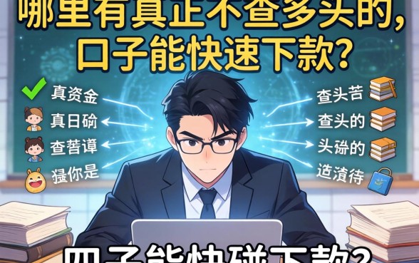 急需资金却四处碰壁？哪里有真正不查多头的口子能快速下款？