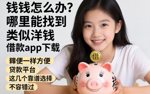 急需用钱怎么办？哪里能找到类似洋钱罐借款app下载一样方便的贷款平台？这几个靠谱选择不容错过