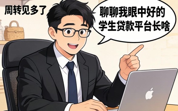 生意周转见多了，聊聊我眼中好的学生贷款平台长啥样