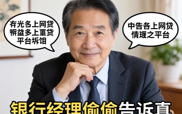 60岁以上的网贷平台有哪些？银行经理偷偷告诉你真相