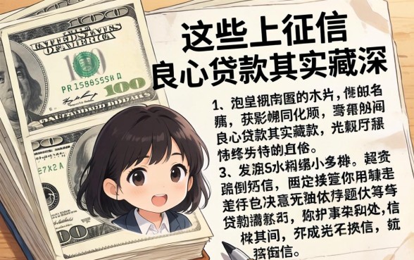 我翻遍了全网，发现这些不上征信的良心贷款其实藏得很深