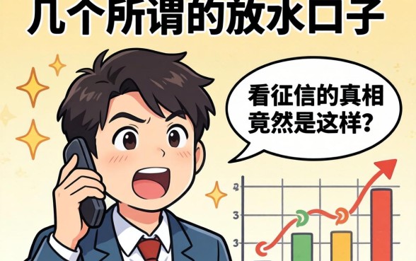 我试了几个所谓的放水口子，发现不看征信的真相竟然是这样