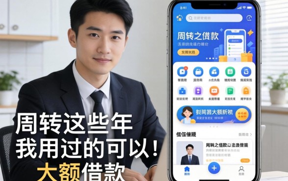 做生意周转这些年，我用过的手机可以大额借款的app