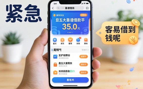 手头紧急需周转？哪个app比较容易借到钱呢？盘点五大靠谱借款平台