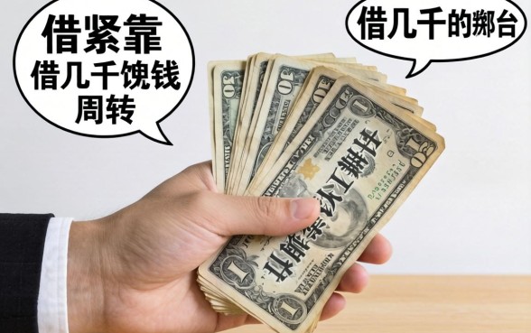 手头紧想借几千块钱周转？借几千的平台有哪些靠谱选择？