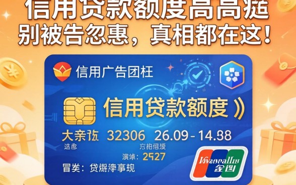 哪些信用贷款额度高？别被广告忽悠，真相都在这