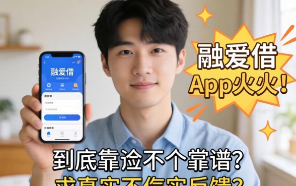 最近看融e借app挺火的，到底靠不靠谱？求真实反馈！