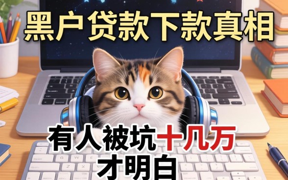 2026年黑户贷款下款真相：有人被坑十几万才明白