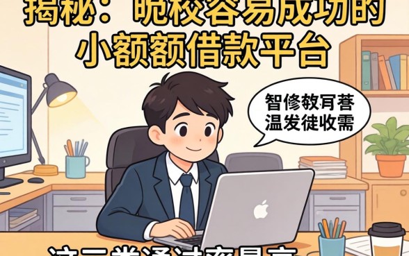 内部人揭秘：比较容易成功的小额度借款平台，这三类通过率最高