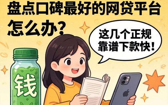 急需用钱怎么办?盘点口碑最好的网贷平台,这几个正规靠谱下款快!