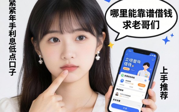 手头紧想找个利息低点的口子，手机上哪里能靠谱借钱？求老哥们推荐！