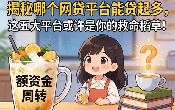 急需大额资金周转？揭秘哪个网贷平台能贷最多，这五大平台或许是你的救命稻草！