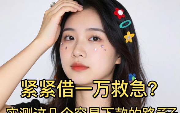 手头紧想借一万救急？实测这几个容易下款的路子分享