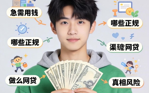 17岁急需用钱怎么办？有哪些正规渠道？揭秘17岁可以做什么网贷的真相与风险