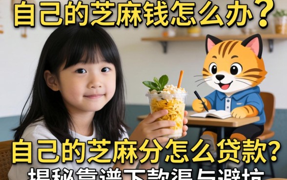 急需用钱怎么办？自己的芝麻分怎么贷款？揭秘靠谱下款渠道与避坑指南