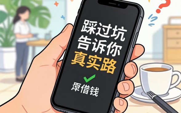 黑名单如何用手机借钱？我踩过坑告诉你真实路子