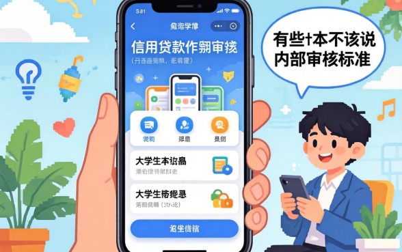大学生信用贷款app内部审核标准,有些话我本不该说