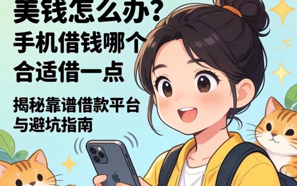 急需用钱怎么办？手机借钱哪个合适借一点？揭秘靠谱借款平台与避坑指南