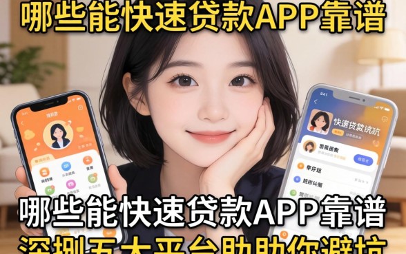 急需用钱怎么办?哪些能快速贷款的app靠谱?深扒五大平台助你避坑