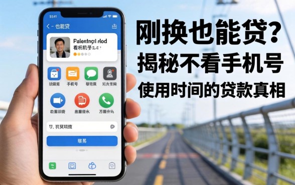 手机号刚换也能贷？揭秘不看手机号使用时间的贷款真相