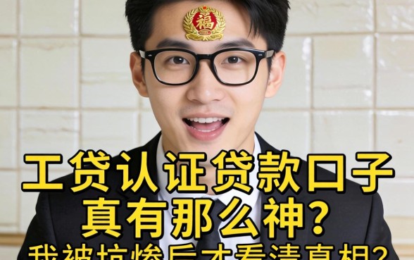 工资认证的贷款口子真有那么神？我被坑惨后才看清真相
