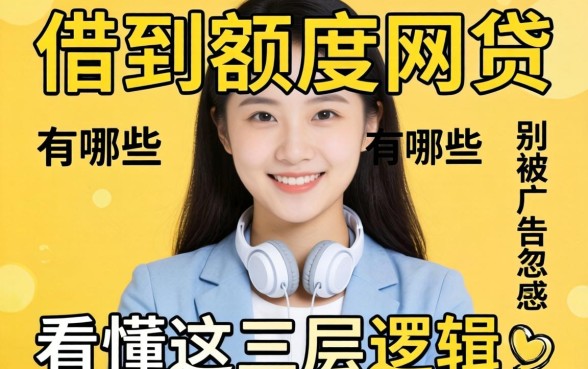 最容易借到额度的网贷有哪些？别被广告忽悠，看懂这三层逻辑