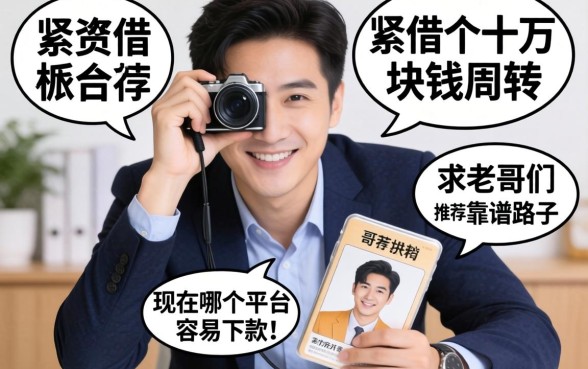 手头紧想借个十万块钱周转，现在哪个平台容易下款？求老哥们推荐靠谱路子！