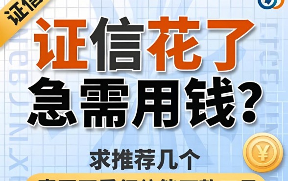 征信花了急需用钱?求推荐几个真正不看征信能下款的口子!