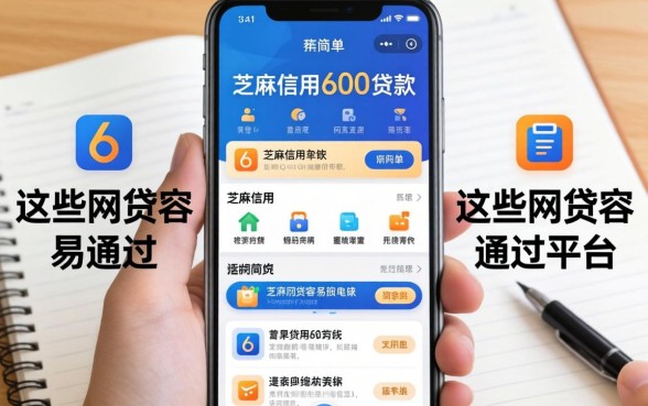 我翻遍了芝麻信用600贷款软件,发现这些网贷容易通过的平台并不简单