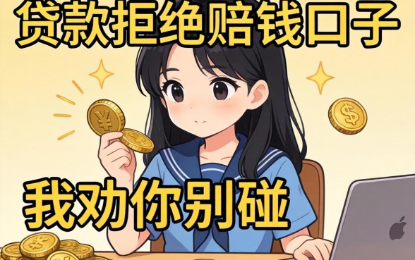 贷款被拒赔钱的口子，我劝你别碰