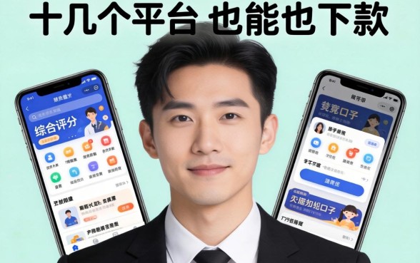 我试了十几个平台,发现综合评分不足也能下款的口子竟然是这几个