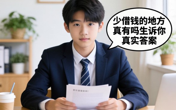 16岁可以借钱的地方真有吗？生意人告诉你真实答案