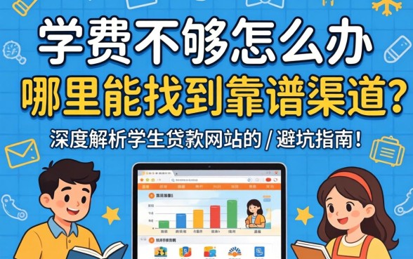 学费不够怎么办？哪里能找到靠谱渠道？深度解析学生贷款网站的选择与避坑指南