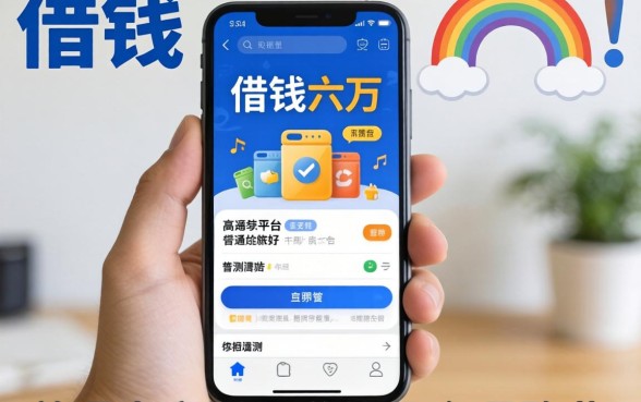 手机借钱六万的平台有哪些？普通人亲测靠谱的几个路子