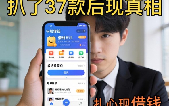 还有哪些app能借钱的软件？我扒了37款后发现真相扎心了