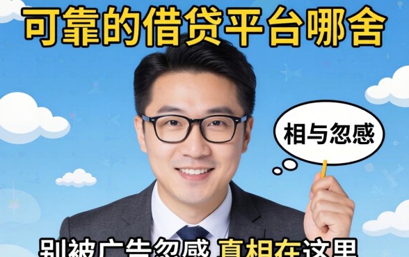 最可靠的借贷平台是哪个？别被广告忽悠，真相在这里